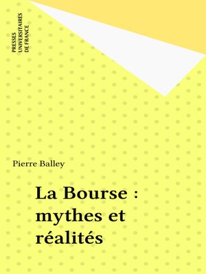 cover image of La Bourse